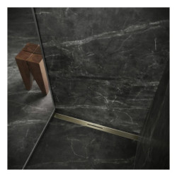 Sprchový žlab Kaldewei Flowline Zero 90 cm nerez kartáčovaná šampaňská 940000010931