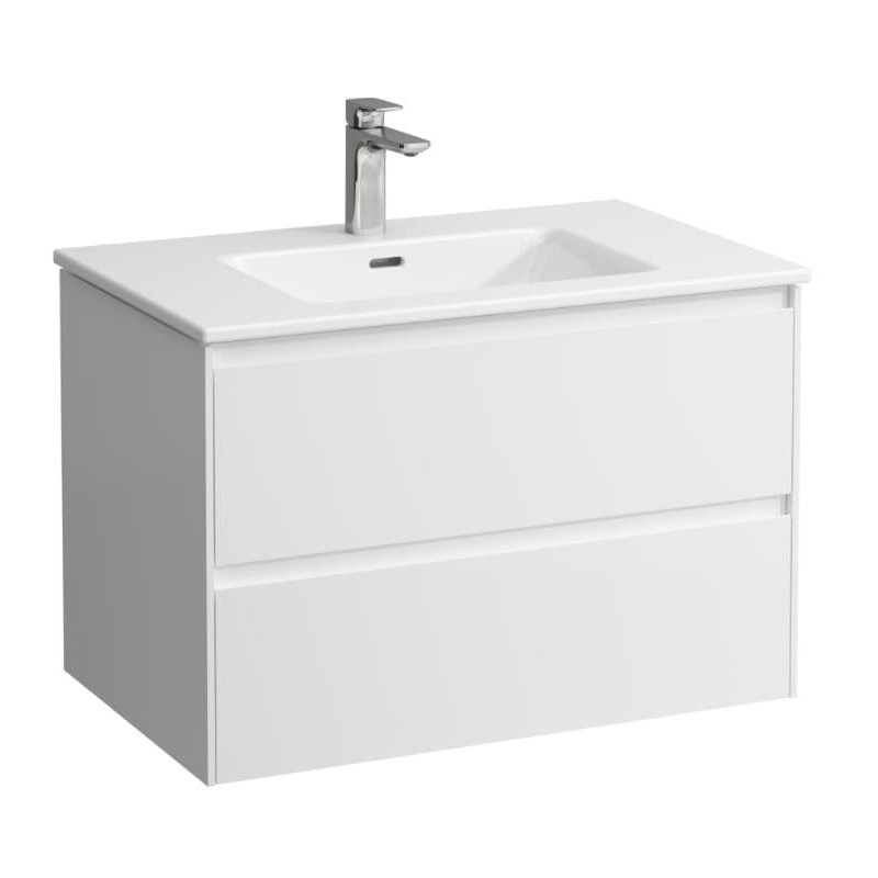 Koupelnová skříňka s umyvadlem Laufen Pro S 80x50x53,5 cm bílá mat H8649652601041