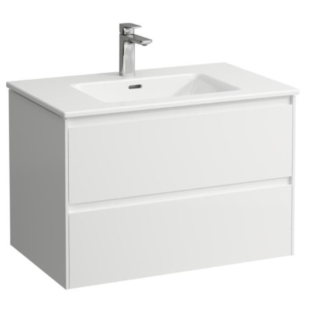 Koupelnová skříňka s umyvadlem Laufen Pro S 80x50x53,5 cm bílá mat H8649652601041