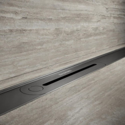 Sprchový žlab Kaldewei Flowline Zero 120 cm nerez kartáčovaný grafit 940100010932