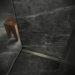 Sprchový žlab Kaldewei Flowline Zero 150 cm nerez kartáčovaná šampaňská 940200010931