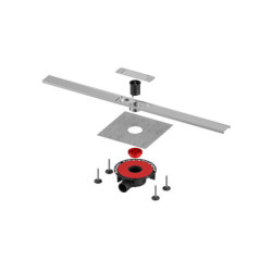 Zkracovatelný žlab TECE Lineo set 100cm kartáčovaná nerez 15.301.100