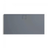 Sprchová vanička obdélníková Hüppe EasyFlat 140x100 cm litý mramor šedá matná EF0117.026