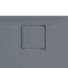 Sprchová vanička obdélníková Hüppe EasyFlat 140x100 cm litý mramor šedá matná EF0117.026