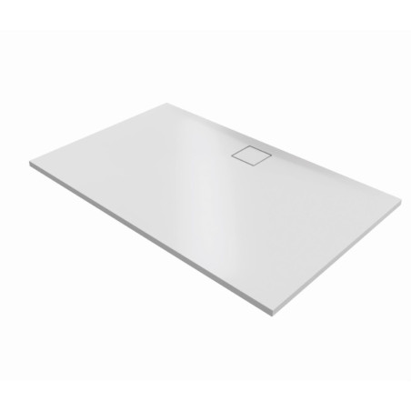 Sprchová vanička obdélníková Hüppe EasyFlat 150x90 cm litý mramor bílá matná EF0112.083