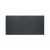 Sprchová vanička obdélníková Hüppe EasyFlat 150x100 cm litý mramor antracitová matná EF0118.128