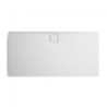 Sprchová vanička obdélníková Hüppe EasyFlat 160x100 cm litý mramor bílá matná EF0119.083