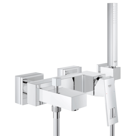 Vanová baterie GROHE Eurocube se sprchovým setem chrom 23141000