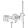 Vanová baterie GROHE Eurocube se sprchovým setem chrom 23141000