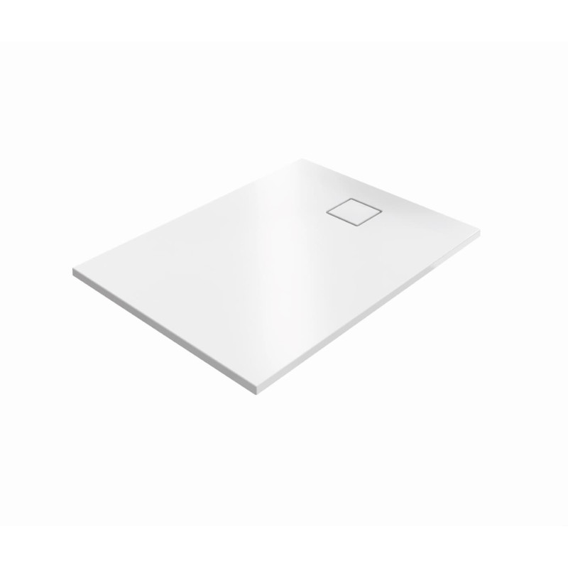 Sprchová vanička obdélníková Hüppe EasyFlat 100x80 cm litý mramor EF0203.055