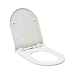 WC prkénko Glacera duroplast bílá EASYSLIM44