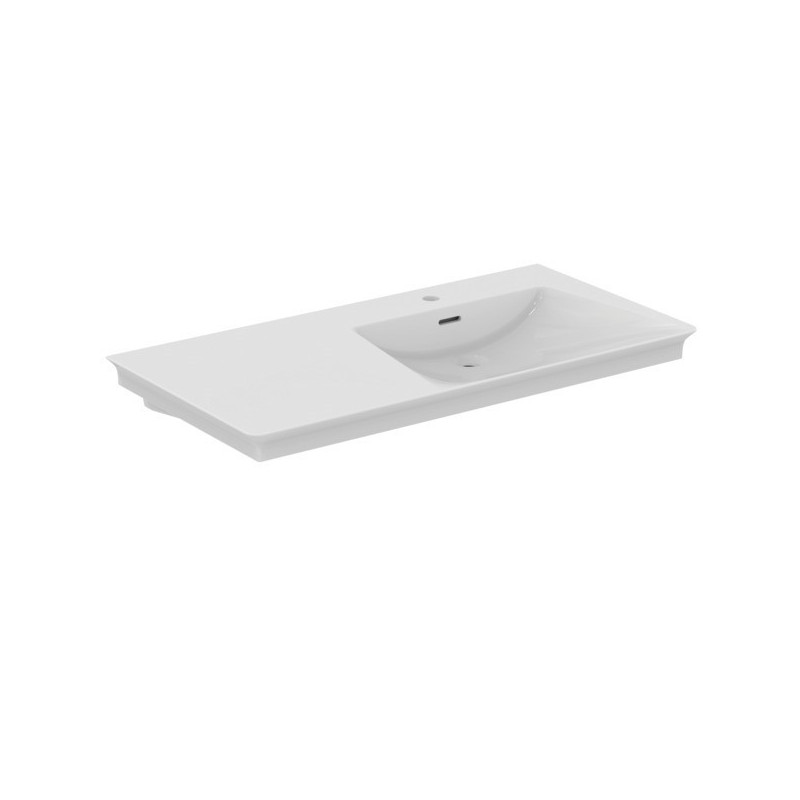 Nábytkové umyvadlo Ideal Standard La Dolce Vita 106x53,5 cm otvor pro baterii vpravo E264701