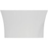 Umyvadlo na desku Ideal Standard La Dolce Vita 34x34 cm bez otvoru pro baterii, bez přepadu E271701