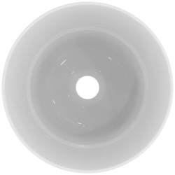 Umyvadlo na desku Ideal Standard La Dolce Vita 34x34 cm bez otvoru pro baterii, bez přepadu E271701