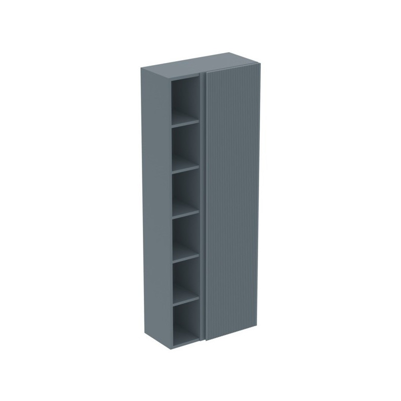 Koupelnová skříňka vysoká Ideal Standard Finesse 60x160x30 cm popelově modrá mat E3442UQ