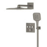 Sprchový systém GROHE Grohtherm SmartControl včetně podomítkového tělesa kartáčovaný Hard Graphite 34864AL0