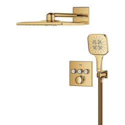 Sprchový systém GROHE Grohtherm SmartControl včetně podomítkového tělesa Cool Sunrise 34864GL0