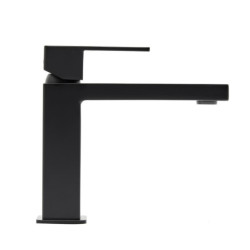 Umyvadlová baterie SAT Vision bez výpusti černá matná SATBSVI271C