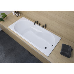 Obdélníková vana Riho Lazy 170x75 cm akrylát levá i pravá B078001005