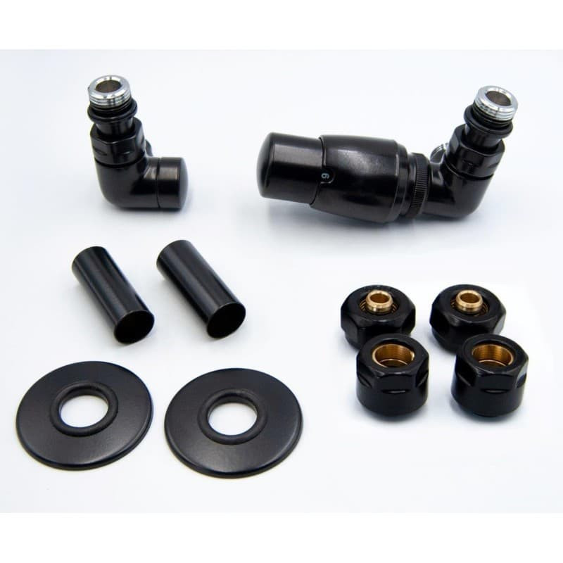 Ventil pro ústřední vytápění Hopa Classic-Set černá VENTILVISIONSETB