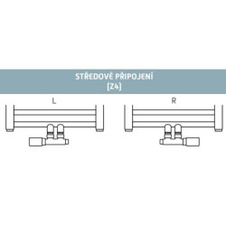 Ventil pro ústřední vytápění Hopa Term-Set chrom TERMSETC