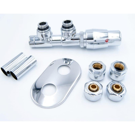 Ventil pro ústřední vytápění Hopa Term-Set nerez TERMSETSS