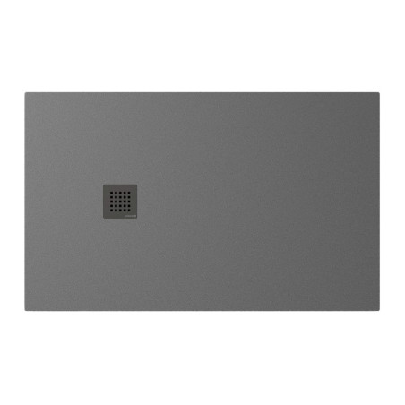 Sprchová vanička obdélníková Polysan Treneca 130x80 cm litý mramor šedá 84303.31