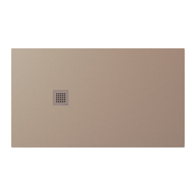 Sprchová vanička obdélníková Polysan Treneca 140x80 cm litý mramor béžová 84304.81