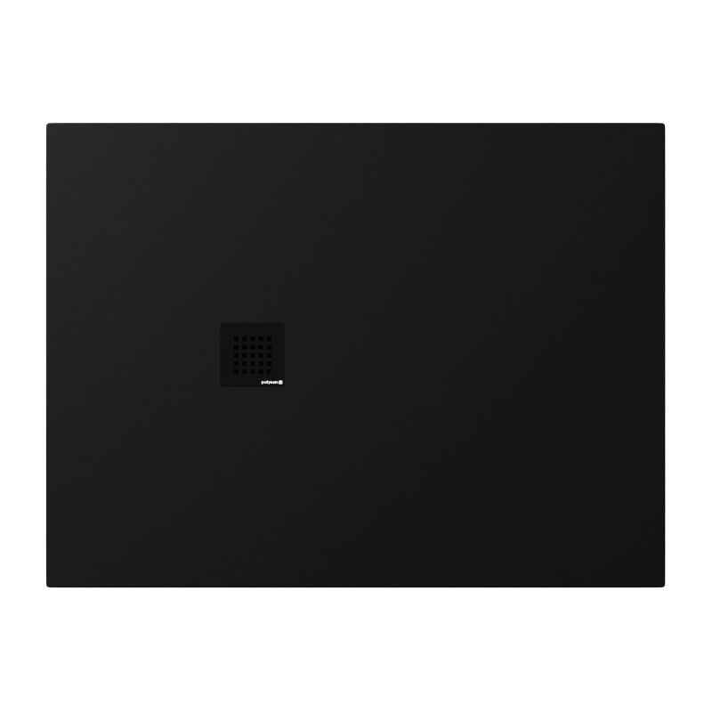 Sprchová vanička obdélníková Polysan Treneca 120x90 cm litý mramor černá 84307.21