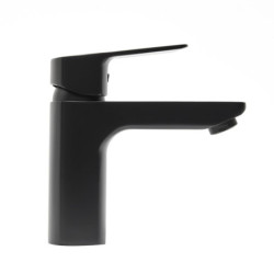 Umyvadlová baterie SAT Cube Way bez výpusti černá matná CU271MC