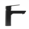 Umyvadlová baterie SAT Cube Way bez výpusti černá matná CU271MC