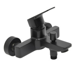 Vanová baterie SAT Cube Way bez sprchového setu 150 mm černá matná CU222C