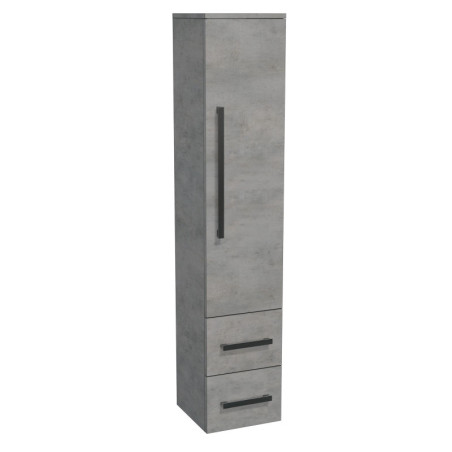 Koupelnová skříňka vysoká SAT Cube Way 35x163x33 cm beton CUBE3CHV35BE