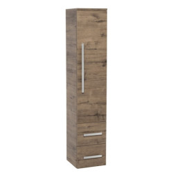 Koupelnová skříňka vysoká SAT Cube Way 32,5x162,5x33 cm dub wellington CUBE3CHV35DW
