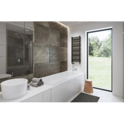 Radiátor kombinovaný Hopa Stick 185x50 cm černá matná RADSTI501931SP