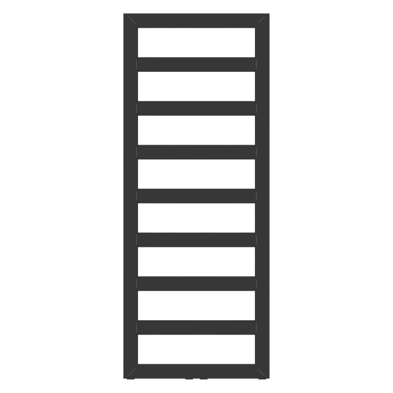 Radiátor kombinovaný Hopa Glasgow 170x40 cm černá matná RADGLA401731SP