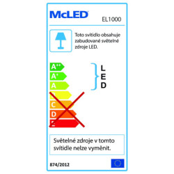 Naturel EasyLine světlo LED 100cm EL1000