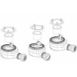 MULTI Sifon k vaničkám SIKOLIMCC pr.90mm ESLIM90