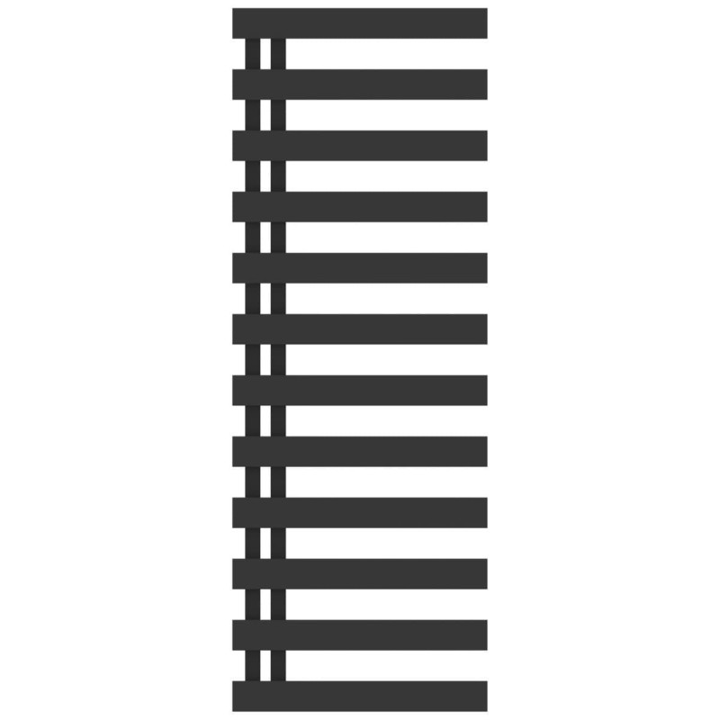 Radiátor kombinovaný Hopa Edinburgh 66x50 cm černá matná RADEDI507031