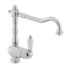 Dřezová baterie Paffoni Ricordi s otočným raménkem chrom FME181
