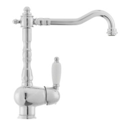 Dřezová baterie Paffoni Ricordi s otočným raménkem chrom FME181