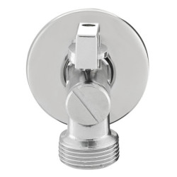 Rohový pračkový ventil s filtrem 1/2x3/4 +klapka Optima ET708L