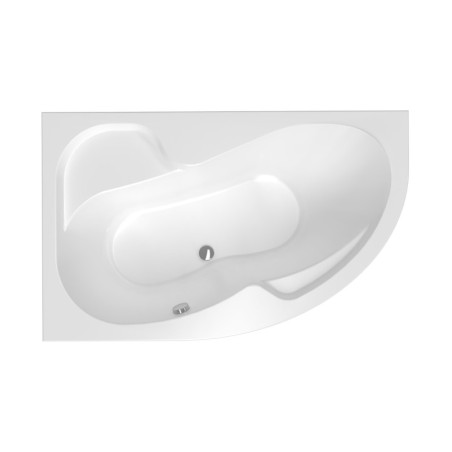 Asymetrická vana Laguna Fortuna Plus 170x100 cm akrylát levá FO1700LPLUS