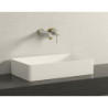 Umyvadlo na desku Laufen Living Square 60x34 cm bez otvoru pro baterii, bez přepadu H8114340001121