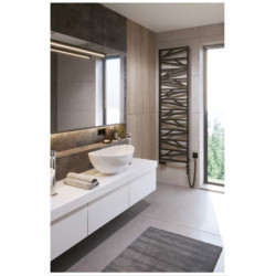 Radiátor elektrický Hopa Trick 133,7x53 cm černá matná REDTRK501231Y