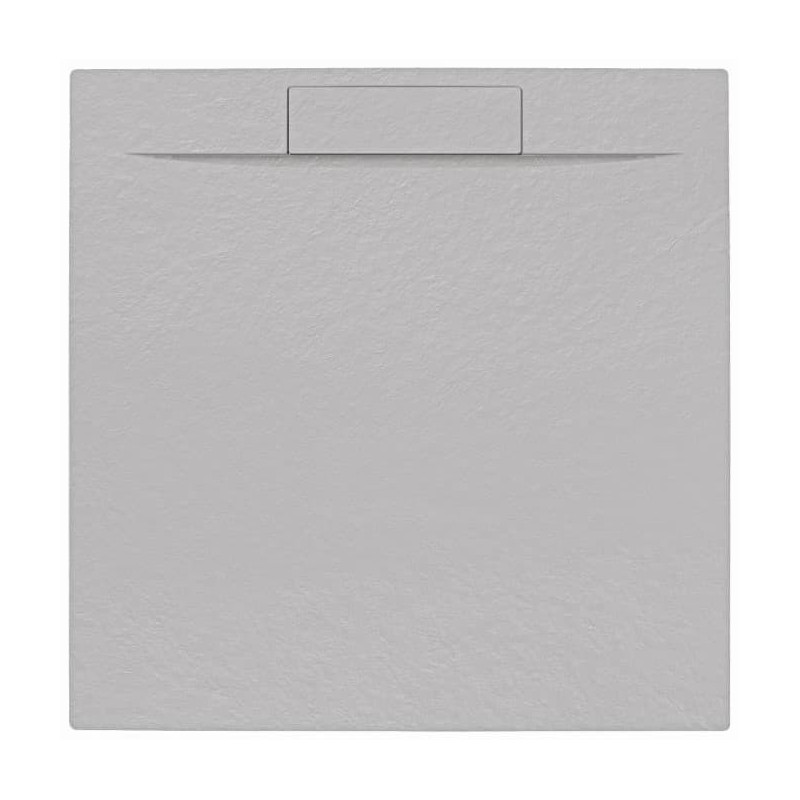 Sprchová vanička čtvercová SAT Fusion 90x90 cm litý mramor Gris Perla  SATFU9090GRP