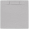 Sprchová vanička čtvercová SAT Fusion 90x90 cm litý mramor Gris Perla  SATFU9090GRP