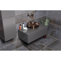 Umyvadlová baterie GROHE Essence New bez podomítkového tělesa Hard Graphite 19967A01