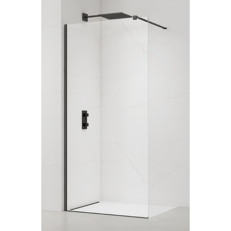 Sprchová zástěna Walk-in 65 cm SAT PVD Gun metal SATBWI65PRGM