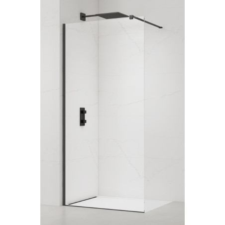 Sprchová zástěna Walk-in 65 cm SAT PVD Gun metal SATBWI65PRGM